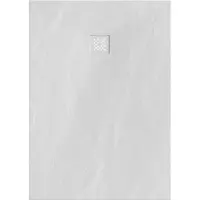 Brauer Asteroid Douchebak Mineraalmarmer - 140x100cm - Mat Wit - Mineraalmarmer - Douche, Douchebakken - 8720359378118