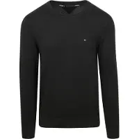 Tommy Hilfiger Trui 'ESSENTIAL' zwart