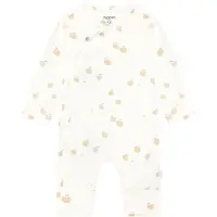 Noppies Rompertje/body cappuccino / taupe / basaltgrijs / wolwit