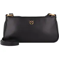 Pinko Schoudertas 'Half Moon' goud / zwart