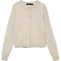 Vero Moda Gebreid vest sand