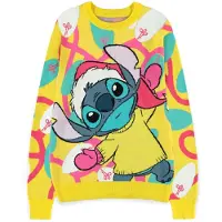 Lilo & Stitch Disney - Stitch Kersttrui - M - Geel