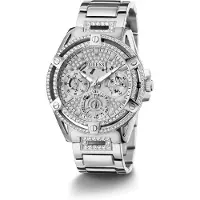 GUESS Analoog horloge 'Queen' zilver