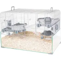 Zolux Panas 60 - Dierenverblijf - 59x39x40 cm Grijs
