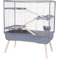 Zolux knaagdierkooi neolife grijs 99x54x114 cm