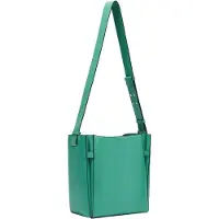 Liebeskind berlin Leren Schoudertas Kodiaq Sheep Hilla Hobo Bag Jade Groene