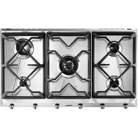 Smeg Contemporanea Srv596gh5 Gaskookplaat 90 Cm