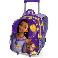 KARACTERMANIA Disney Wish Star-small 3d 18x20x10 Cm 4l Wheeled Backpack Paars Kinderen