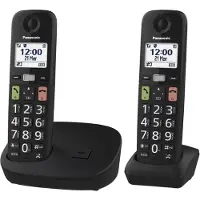 Panasonic DECT KX-TGU112EXB Duo Zwart