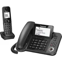 Panasonic KX-TGF320EXM, Telefoon, Zwart
