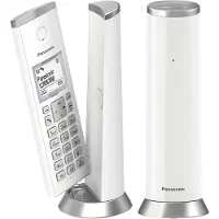 Panasonic Draadloze telefoon - - KX-TGK212SP - Beller-ID - DECT - Wit
