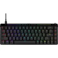 Asus Bedrade Gaming toetsenbord Azerty Frans ROG Falchion ACE HFX Zwart