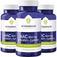 Vitakruid NAC 600mg N-Acetyl-L-Cysteine (60 capsules)