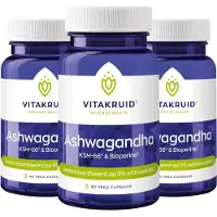 Vitakruid Ashwagandha KSM-66 & Bioperine (60 capsules)