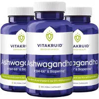 Vitakruid 2x Ashwagandha KSM-66 & Bioperine (90 capsules)