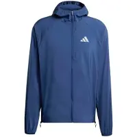 Adidas Trainingsjack 'Adi365 Running Essentials' blauw / zilvergrijs
