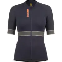 Mavic Ksyrium Women's Short Sleeved Jersey Dark Blue || Maat: L