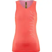 Mavic Women's Hot Ride Sleeveless Baselayer + Coral || Maat: XL