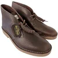 Clarks Veterschoen Originals Men Desert Boot Evo Dark Brown Leather-Schoenmaat 45