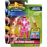 Power rangers Playmates Mighty Morphin Action Figure Auto-Morphin Pink Ranger 12 cm Action Figuur