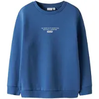 Name it Sweatshirt blauw / wit