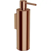 Omnires Modern Project - Zeepdispenser met houder, geborsteld koper MP60721CPB
