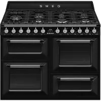 Smeg TR4110BL1 Kookcentrum 110X60X92cm A + Grill Inox Victor