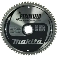 Makita Afkortzaagblad voor Aluminium | Specialized | Ø 216mm Asgat 30mm 64T - B-33299