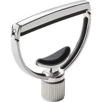 G7Th Heritage Capo Style 1 Wide voor Akoestische Gitaar Chrome (71111)