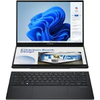 Asus Touchscreen Laptop Zenbook Duo UX8406CA 14" Intel Core Ultra 9 32 GB RAM 1 TB SSD Grijs - Franse Azerty