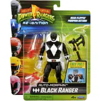 Playmates Mighty Morphin Action Figure Auto-Morphin Black Ranger 12 cm Action Figuur