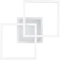 REALITY IMPORT Led plafondlamp Venida dimbaar 2-lichts chroom