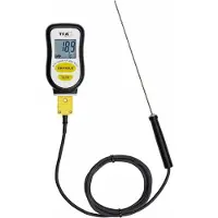TFA-Dostmann Sousvide thermometer, Thermometer + hygrometer, Zwart