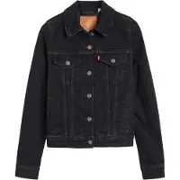Levi's Tussenjas 'Original Trucker Jacket' black denim