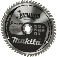 Makita 190 x 20 mm 60-tands Afkortzaagblad Hout | Efficut - E-11190