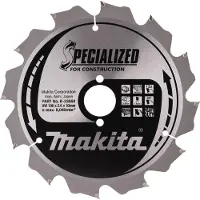 Makita SPECIALIZED zaagblad 190x30x12Z - B-33554