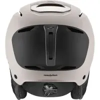 Uvex Resolution, skihelm, lichtgrijs/zwart