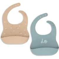 Jollein Baby Slab Siliconen - On The Go - 2-pack