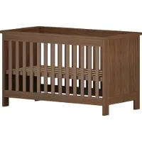 Born Lucky Babybedje Livvie Walnut