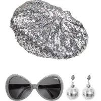Finidi Glitter disco verkleedset