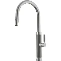 Franke Mythos Masterpiece - Keukenkraan FG 1554.501, met uittrekbare vuistdouche, rvs 115.0711.554
