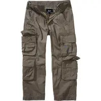 Brandit Broek antraciet / kaki / zwart