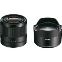 Sony E 28mm f/2.0 + SEL075UWC Ultragroothoekconverter