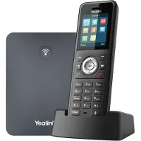 Yealink 1302025 W79P Draadloze IP Mobiele Telefoon Zwart 20 Lijnen 1000 Invoeren