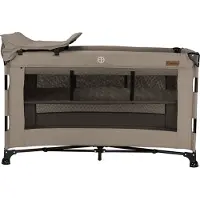 Novi Baby Campingbed Nora Luxe Hazel/Black
