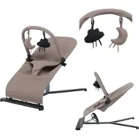 Titaniumbaby Relax Bouncer Solid Suzy Lush Taupe
