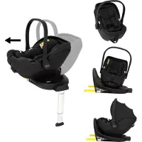 Novi Autostoel Joy Pro Glide 360° I-Size All Black & Base