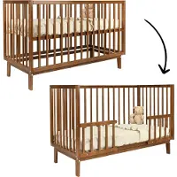 Novi at Home Meegroei Babybedje Novi Lauren Walnut 60x120