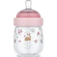 Mepal Mio Babyfles Little Dutch - 165 ml - Anti-koliek - Spiraalontwerp voorkomt verstopping - Siliconen van medische kwaliteit - Fairy Garden
