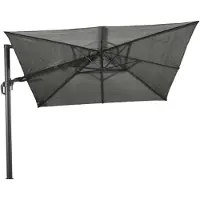 Platinum Zweefparasol Coolfit Plus 3,0x3,0 m antraciet